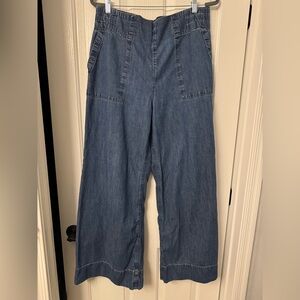 We The Free Breezy Denim Pull On Jeans -  dark blue